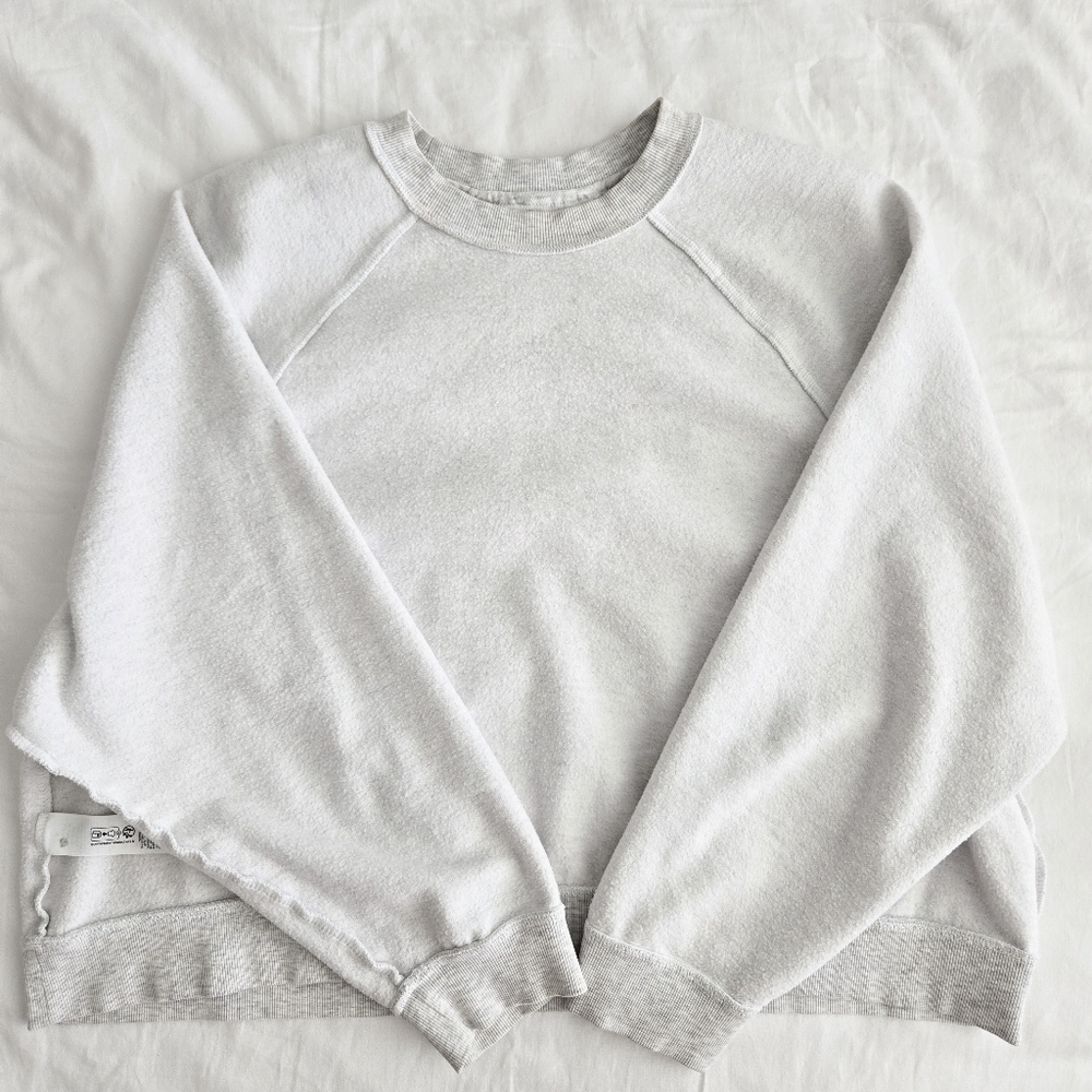 ASOS Gray Crew Neck Boxy Sweater - Picture 3 of 7